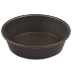 Thumbnail image #1 for JB Prince M201 60 Flan Mold, 2-1/3" Diameter x 3/4"H, Steel, Non-Stick, Brown