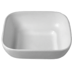 Thumbnail image #1 for G.E.T. Bugambilia FSD03BB Square Cast Aluminum Buffet Bowl, Resin-Coated, Black, 118-1/4 oz., 11-1/4" x 11-1/4" x 3-3/4"