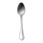 Thumbnail image #1 for 1880 Hospitality Rossini by Oneida® V314SDEF Silver-Plated Soup/Dessert Spoon, 7-1/2", Oval Bowl, Incised Handle Pack of 1 Dozen