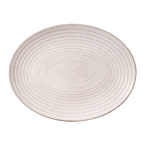 Thumbnail image #1 for Vertex China Elements E-13-F China Platter, 11-1/2 in, Oval, Coupe Rim, Blue Fog 1 Dozen