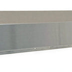 Thumbnail image #1 for Eagle Group BGR-84-4 Wall-Mounted Bumper Guard, 84"L x 4"H, 16-Gauge Stainless Steel, Beveled Edge