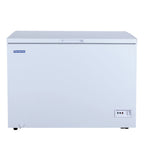 Thumbnail image #1 for Norpole, Inc. NPCF10W 10 Cu. Ft. Chest Freezer with Stainless Steel Exterior and Top Sliding Doors
