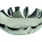 Thumbnail image #1 for Eastern Tabletop 9328 Round Hammered Stainless Steel Multi-Purpose Bowl, 12-inch, Wave Design