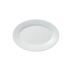 Thumbnail image #2 for Tramontina USA, Inc. 80401-042 Porcelain Oval Platter, Wide Rim, 13.3 Inch, Classic White Case of 12