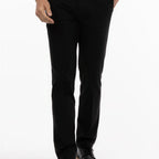 Thumbnail image #1 for Chef Works PEC02-BLK-40 Chino Stretch Chef Pants, Black, Cotton/Poly/Elastane, Size 40