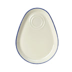 Thumbnail image #1 for Steelite International Steelite Performance, Blue Dapple 17100360 Blue Dapple Alumina Vitrified Combi Tray, 11 x 1 in 1 Dozen