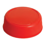 Thumbnail image #1 for TableCraft Products Invertatop 53FCAPR Squeeze Bottle End Cap, 53mm Fit, Red Plastic Case of 54
