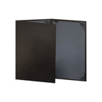 Thumbnail image #1 for Risch Tamarac TAM-3V 5.5X8.5 Padded Faux-Leather Triple-Fold Menu Cover, 5-1/2" x 8-1/2", 3-View Case of 25