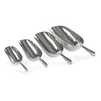 Thumbnail image #1 for Concasse MCCALU38 Solid Aluminum Ice Scoop, 24 oz Case of 80