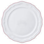 Thumbnail image #1 for Steelite International Folio, Porcelain 62569FP810 Porcelain Rim Plate, 11-1/4 in, Round, Scalloped Edge 1 Dozen