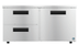 Thumbnail image #5 for Hoshizaki Steelheart Two-Section Undercounter Low Profile Refrigerator with 1 Door and 2 Drawers, 60 Inch, 15.1 Cu. Ft.