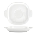 Thumbnail image #1 for International Tableware FA-22 Porcelain Saucer, 6-1/8" Diameter, Bright White Case of 3 Dozen