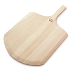 Thumbnail image #2 for New Star Foodservice Inc. 50332 Rectangular Wood Pizza Peel, 16" x 18" Blade, 26" Overall Length Case of 12
