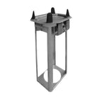 Thumbnail image #1 for Lakeside Manufacturing EASY-GLIDE V4012 Dish Dispenser, Open Frame, Drop-In, Single Self-Leveling, Oval Platter, Stainless Steel