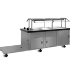 Thumbnail image #1 for Piper Products/Servolift Eastern Elite BPGC-32 Double-Sided Buffet Protector Guard with End Guards, 32 in