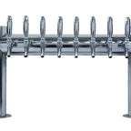 Thumbnail image #5 for Micro Matic USA METRO-H-8PSSA 8-Faucet Air-Cooled Countertop Draft Tower, Polished Stainless Steel