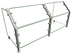 Thumbnail image #2 for Hatco Flav-R-Shield Full-Service Food Shield with Tempered Glass, 48 Inches Wide x 18 Inches Deep x 22 Inches High