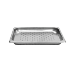 Thumbnail image #1 for Thunder Group STPA3121PF Perforated Steam Table Pan, 1/2 Size, 1-1/4" Deep, 24 Gauge, 18/8 Stainless Steel Case of 24
