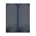 Thumbnail image #2 for Risch LINEN-2V 4.25X11 Vinyl Linen Hardback Menu Cover, 4-1/4 x 11 in, 2-View Booklet Case of 25