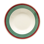 Thumbnail image #1 for G.E.T. Diamond Portofino B-1611-PO Melamine Bowl, 16 oz, 11-1/4 in Diameter, Round Wide Rim 1 Dozen