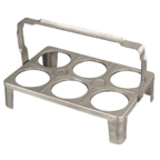Thumbnail image #1 for Alegacy Foodservice Products BS6SS Stainless Steel Flatware Basket, 6 Compartments