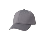 Thumbnail image #1 for Chef Works HC008-GRY-0 Gray Polyester Baseball Chef Cap with Adjustable Buckle Closure
