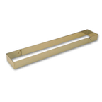 Thumbnail image #1 for Matfer Bourgeat 371015 Rectangular Stainless Steel Bottomless Mousse Frame, 22"L x 3-1/2"W x 1-1/2"H