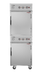 Thumbnail image #6 for KoolMore Mobile Insulated Heated Holding Cabinet with 2 Split Doors and 4 Full-Size Pan Capacity
