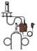 Thumbnail image #4 for T&S Brass WaveCrest Electronic Sensor Medical Faucet, 4-Inch Deck Mount, Polished Chrome, 0.5 GPM Concealed Spray Device