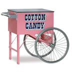 Thumbnail image #1 for Gold Medal Products 3149SSF Pink Cotton Candy Cart with Flat-Top Stainless-Steel Spacer and 20-Inch Wheels