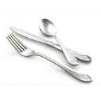 Thumbnail image #2 for Steelite International Varick, Helena 5715SX042 Table Knife, 9", 13/0 Stainless Steel, Solid Handle Pack of 1 Dozen