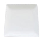 Thumbnail image #1 for Kadra Kitchenware Vitrex V106 Square Porcelain Plate, 6-1/2", White