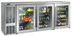 Thumbnail image #5 for 84-Inch Self-Contained Three-Section Back Bar Refrigerator with Glass Doors