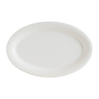 Thumbnail image #1 for Global Tableware Collective Bonna, Albus BNSMLEABS28OV Porcelain Oval Plate, 11" x 7.125"