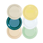 Thumbnail image #1 for G.E.T. Supermel DP-510-T . . Melamine Dinner Plate, Tan, Round, 10-1/4" Diameter, Medium Rim Dozen Case of 2 Dozen