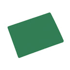 Thumbnail image #1 for Browne USA Foodservice Color-Coded 57361204 Green Polyethylene Cutting Board, 12" x 18" x 1/2", Non-Skid