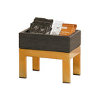 Thumbnail image #2 for Cal-Mil Brooklyn 23848-6-130 Rectangular Riser, Antique Brass Finish, 6"W x 10"D x 6"H
