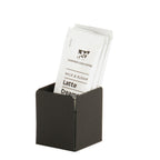 Thumbnail image #1 for Cal-Mil Onyx 23829-13 Condiment Holder, Black Powder-Coated Metal, 2.25"W x 2.25"D x 2.5"H