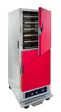 Cres Cor Aquatemp Mobile Insulated Heated Holding Cabinet with Humidity, 1 Compartment, 11 Pan Capacity, Right-Hand Dutch Doors