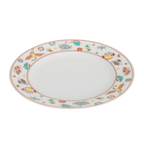 Thumbnail image #1 for Korin Inc PLL-184 Round China Plate, Takara Zukushi, 8-1/4" Diameter x 1" High Case of 5