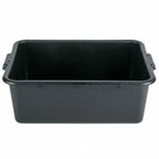 Thumbnail image #1 for Libertyware BT7BK Bus Tub, One Compartment, Stackable, Black, 21-1/2"W x 15-1/2"D x 7"H Case of 6