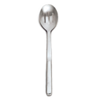 Thumbnail image #1 for Alegacy Foodservice Products Silvercrest 112 Slotted Serving Spoon, 11-3/4", Silver-Plated Stainless Steel, Hollow Handle Case of 12