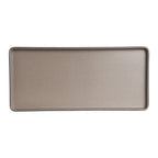 Thumbnail image #1 for Steelite International Creations, Baja 7810JB024 Rectangular Melamine Plate, Sandstone, 12.875 x 5.875 x 0.75 in Case of 2 Dozen