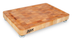 Thumbnail image #2 for John Boos Boos Block 18 x 12 x 1-3/4-Inch End Grain Northern Hard Rock Maple Cutting Board with Grooved Surface and Stainless Steel Bun Feet