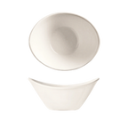 Thumbnail image #1 for Libbey Porcelana INF-150 Porcelain Oval Pasta Bowl, 13 oz, 6-1/2 x 5-1/2 x 3 in