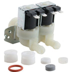 Thumbnail image #1 for AllPoints Foodservice Parts & Supplies 1901314 Universal Valve Kit, White Plastic, 120V AC