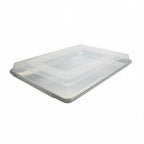 Thumbnail image #1 for Libertyware SPC1813 1/2-Size Snap-On Clear Polyethylene Sheet Pan Cover, 18 x 13 in. Case of 48