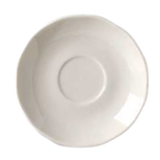 Thumbnail image #1 for Vertex China California CSC-36 Vitrified China Scalloped Saucer, 4-7/8" Round, American White Case of 3 Dozen