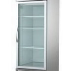 Thumbnail image #1 for Excellence DSS-19CG One-Section Reach-In Refrigerator, 19.3 Cu. Ft., Hinged Glass Door, Stainless Steel Exterior