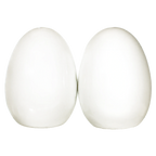 Thumbnail image #1 for International Tableware Paragon PA-101 Porcelain Oval Salt & Pepper Shaker Set, 2" Dia. x 2-5/8" H 1 Dozen